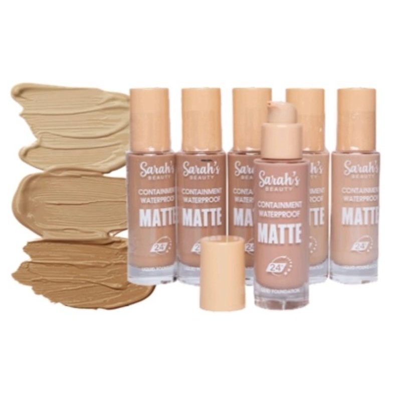 Base Sarah's Beauty Matte Shopee Brasil