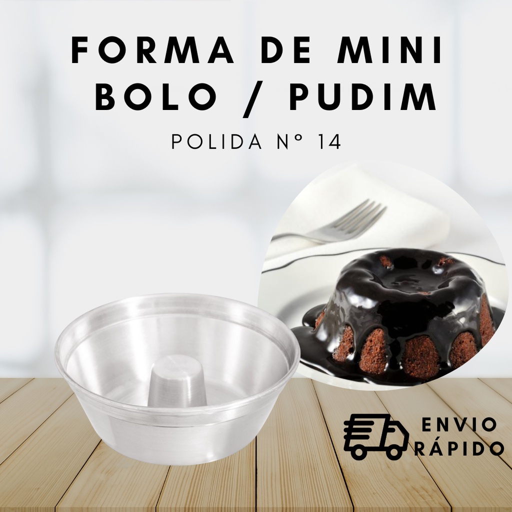 Forma p/ Pudim/Bolos Polida - Nº22