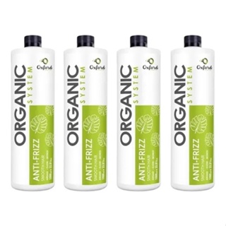 Kit 4 Progressivas Organic System Anti-Frizz Alisa 100%