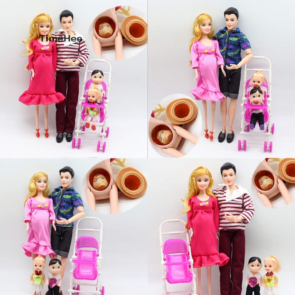 Mais recente Handmade Doll Acessórios, Baby Dolls, Grávida Mãe, Lady Pai,  Ken, Barbie Jogo, Natal, Aniversário Presente, Girl Toy - AliExpress