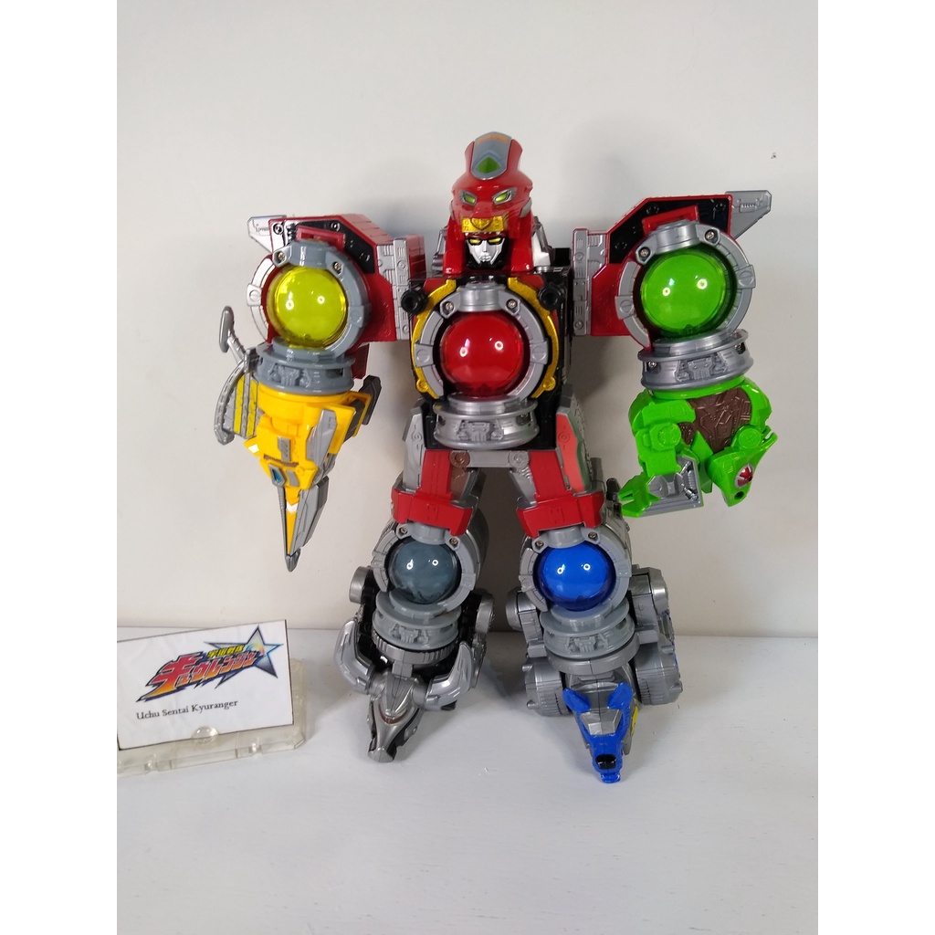 power ranger cosmic fury super sentai kyuranger dx megazord kyurenoh ...