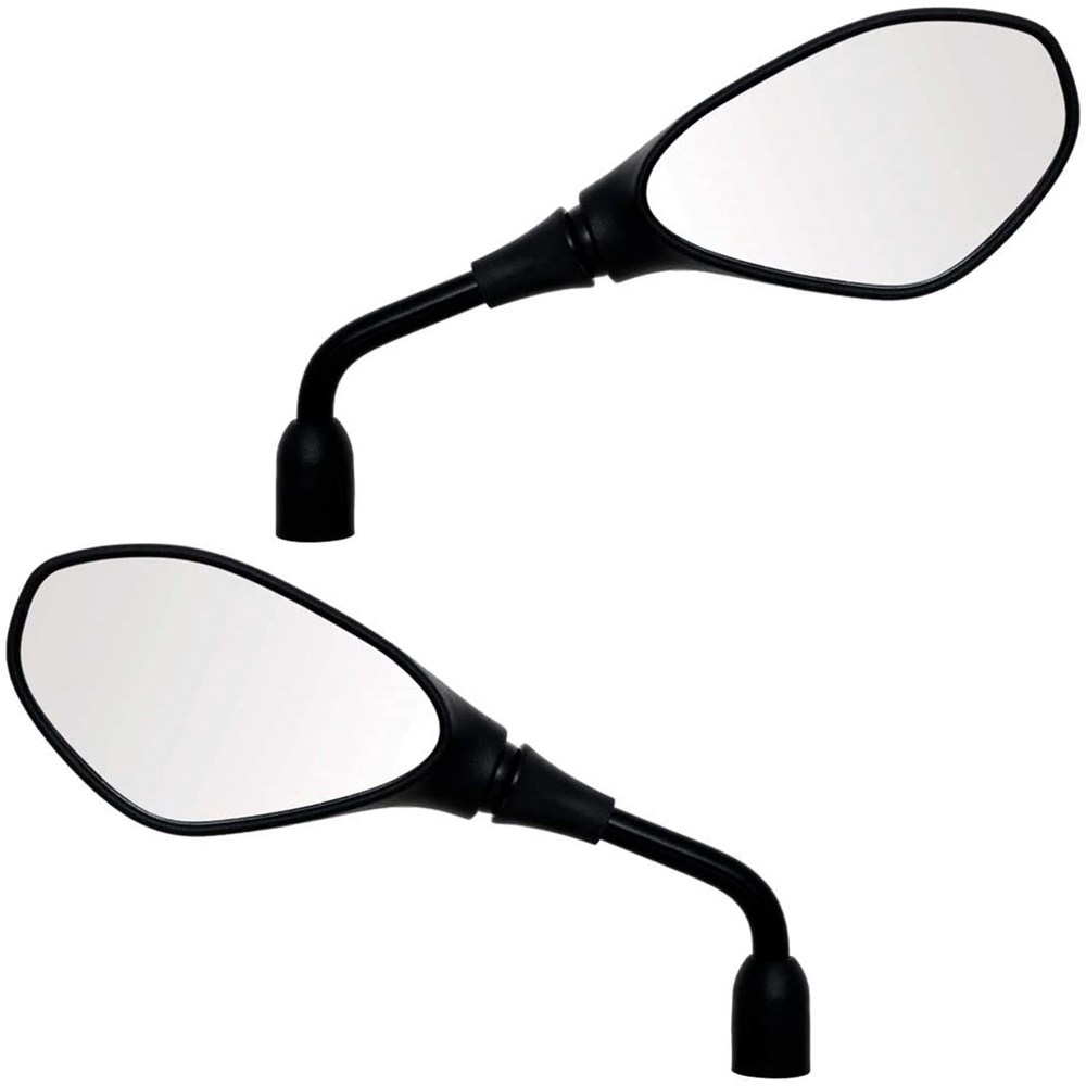 Par Espelho Retrovisor Modelo Mini Bmw F800 / Gs 650 Preto Nexpart