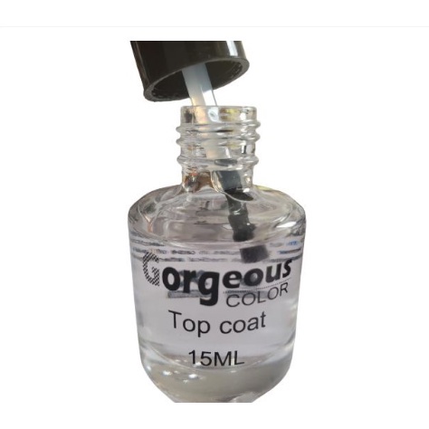 SQ5101 - Top Coat Gorgeous - Seca Sem Cabine 15 ml Original | Shopee Brasil