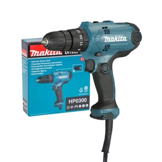 Furadeira Parafusadeira Impacto 3/8 320w HP0300 Makita em Oferta na Shopee