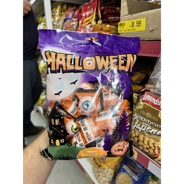 Marshmallow Malloween 250gr Florestal Halloween
