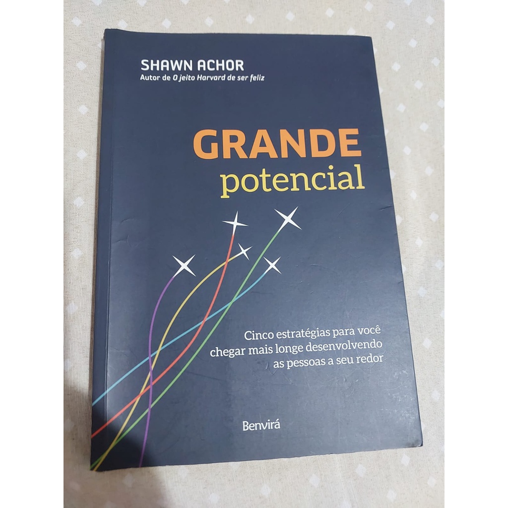 Livro Grande Potencial - Shawn Achor | Shopee Brasil