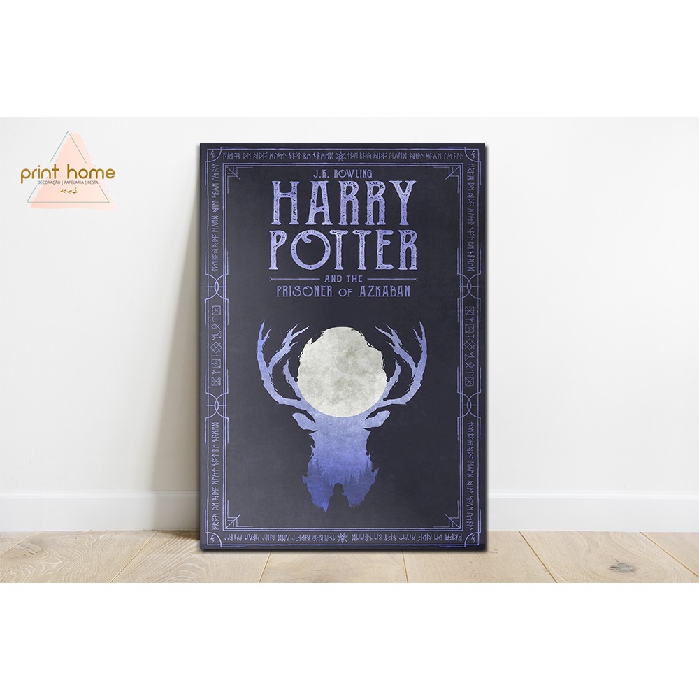 Quadro Placa MDF Harry Potter e Prisioneiro de Azkaban