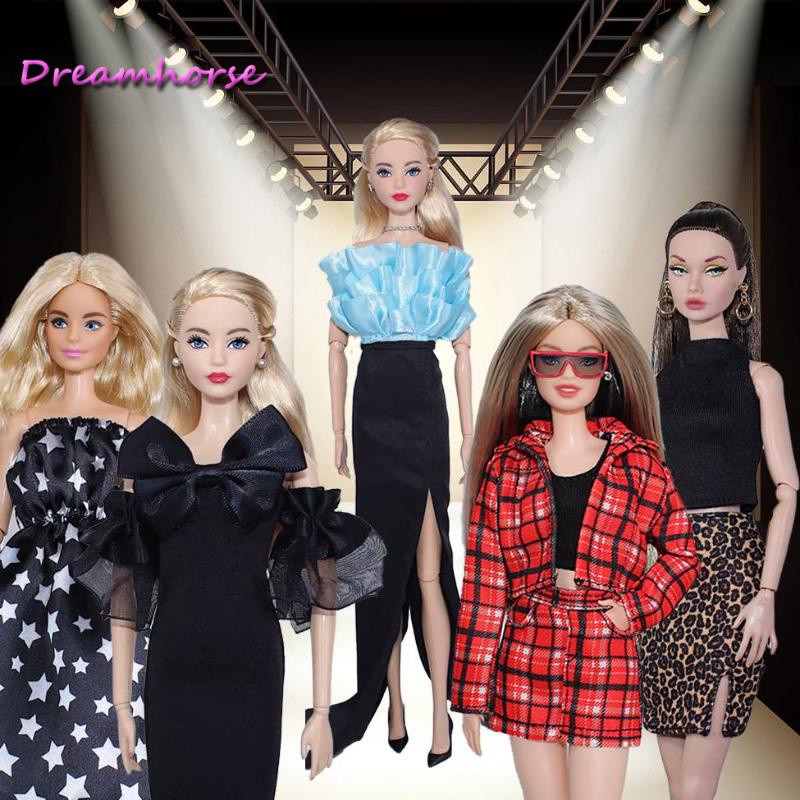 Mami Brinquedos - Black Friday Promoção - Roupinha de Boneca Doll Dress  Candide - Kit 9 Vestidos