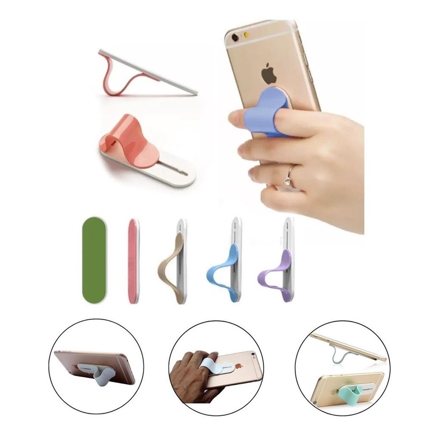 Suporte Celular Finger Grip De Dedo Anti Queda/furto Top Lindo