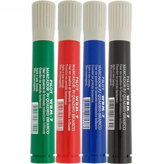 Pincel Marcador Para Quadro Branco Pilot  WBM-7 Recarregável Diversas Cores em Oferta na Shopee