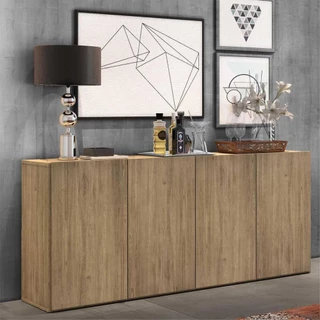 Aparador Buffet 4 portas Multimóveis Veneza FG3555 Rustic