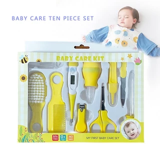 Kit De Cuidados Diários Para Bebês Recém-Nascidos Crianças Termômetro Com O Cabelo Das Unhas Conjunto De Alta Qualidade
