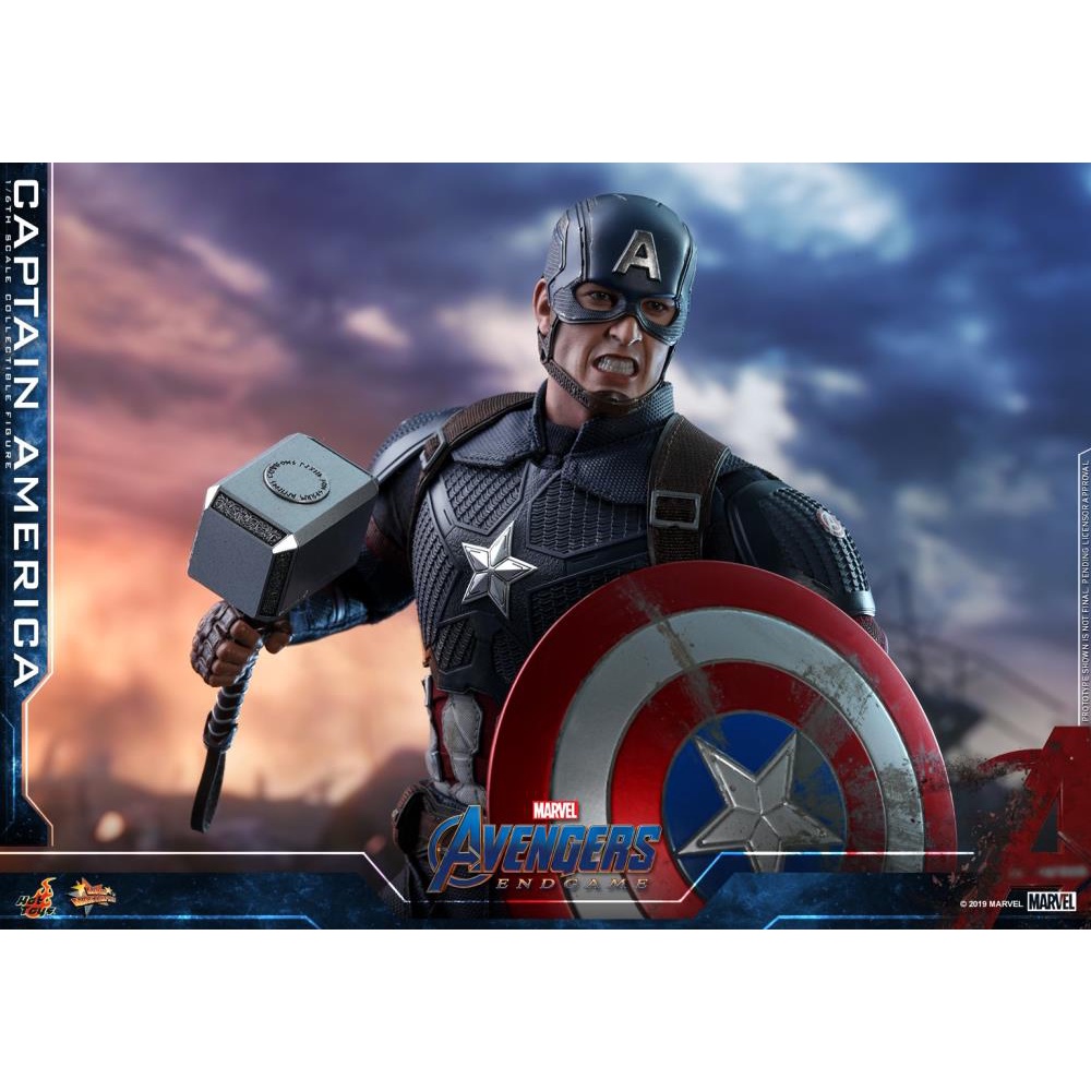 Capitão America / Captain America - Avengers: Endgame - 1/6 Capitão America / Captain America - Avengers: Endgame - 1/6