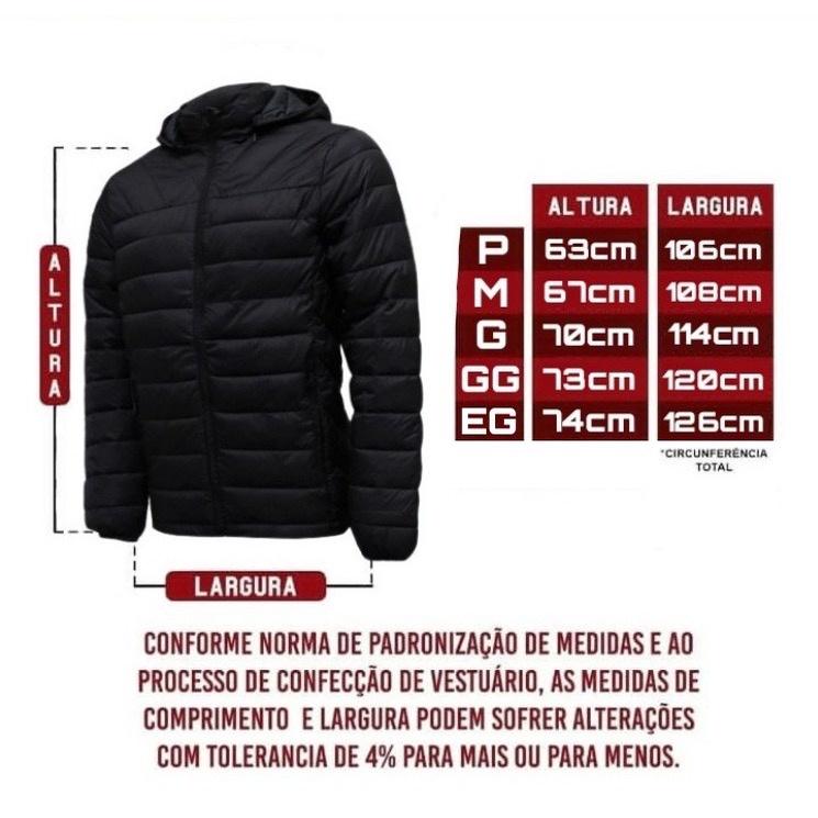 Jaqueta Puffer Burnett Matelassê Masculina.