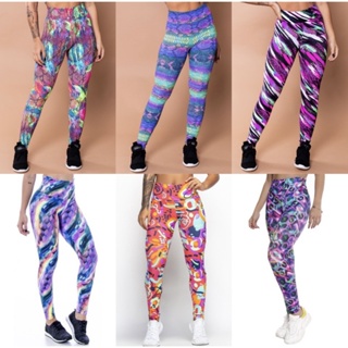 Legging Plus Size Cintura Alta Feminina Suplex do P ao G8