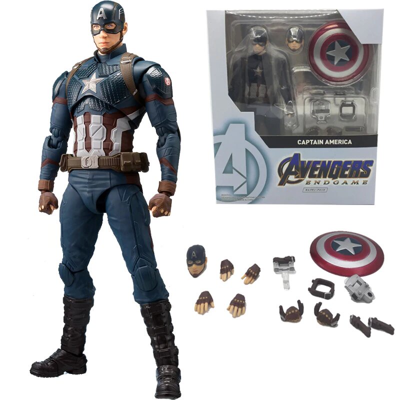 Boneco Capitão América Avengers Endgame Titan Hero - Hasbro - Lojas Magal