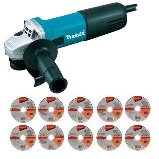 Esmerilhadeira Angular 4.1/2" 115MM 840W 11000RPM9557HNG Makita