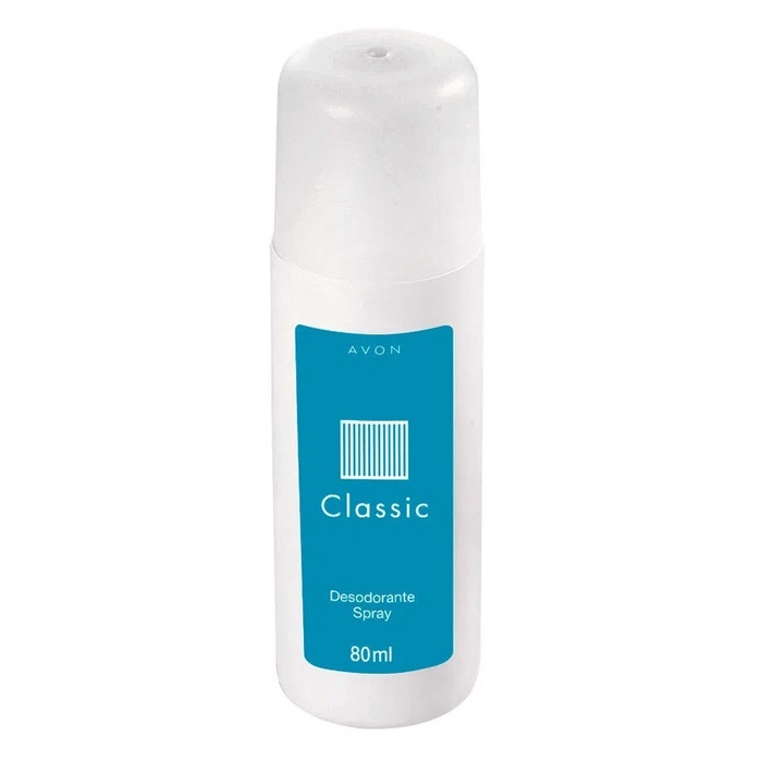 Desodorante Líquido Avon Classic Em Spray 80 Ml