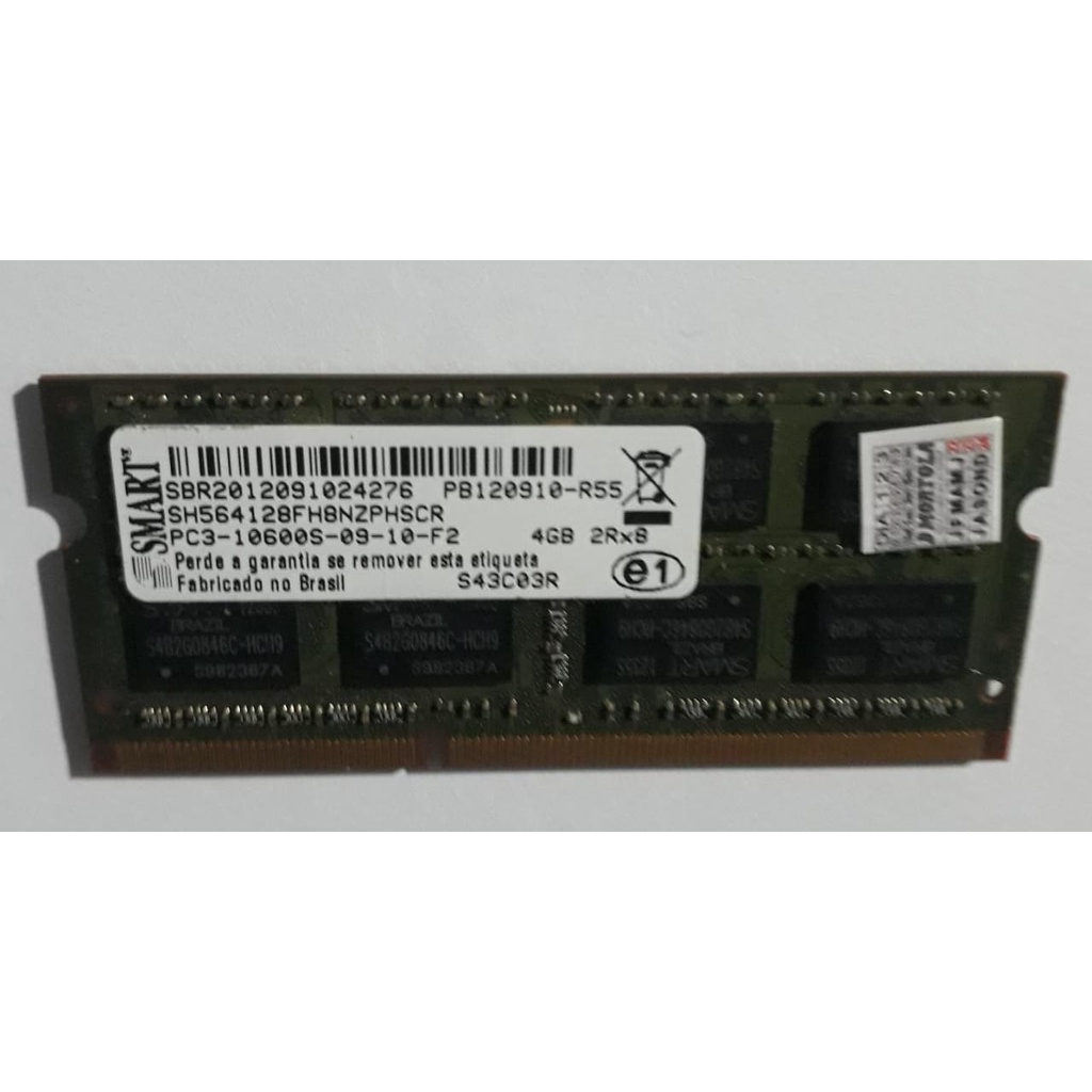 Memoria Ram Tecmiyo 8gb Ddr3-1333 Sodimm Pc3-10600s 1.5v | Meses sin interés