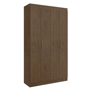 Armário 4 Portas Lavanderia Multiuso Multimóveis CR8000 Amarula