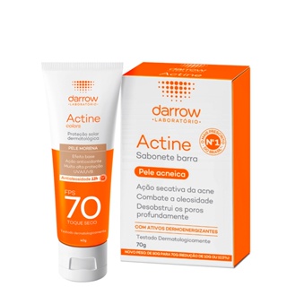 Kit Darrow Actine Morena (2 Produtos)