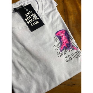 Camiseta Anti Social Club Teia skate - Modelo unissex - Escorrega
