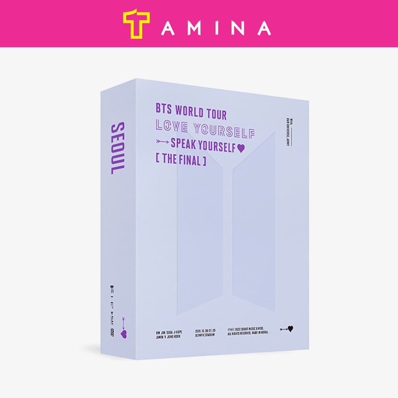 【あつみ】BTS LOVE YOURSELF DVD 5組セット BTS WORLD TOUR 'LOVE YOURSELF : SPEAK YOURSELF' [THE FINAL] DVD