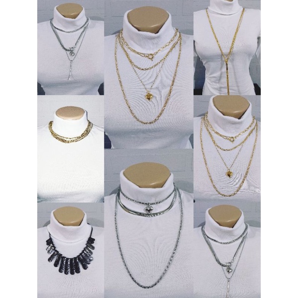 Colar Vários Modelos - Colares e Gargantilhas | Shopee Brasil