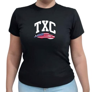 CAMISETA FEMININA BABY LOOK COUNTRY TXC PENA MODA RODEIO BOIADEIRA COWGIRL TEXAS