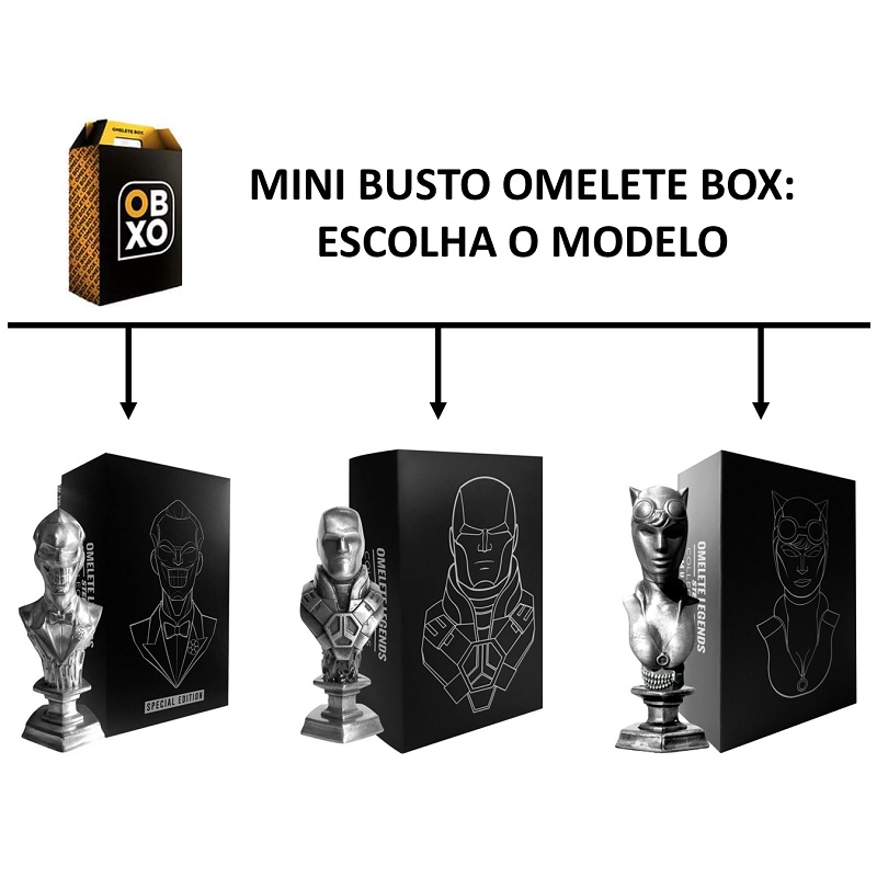 Mini Busto de Metal Exterminador Omelete Dc | Produto Masculino Dc Comics  Nunca Usado 87119730 | enjoei