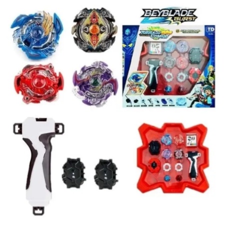 Kit beyblade hot sale com arena