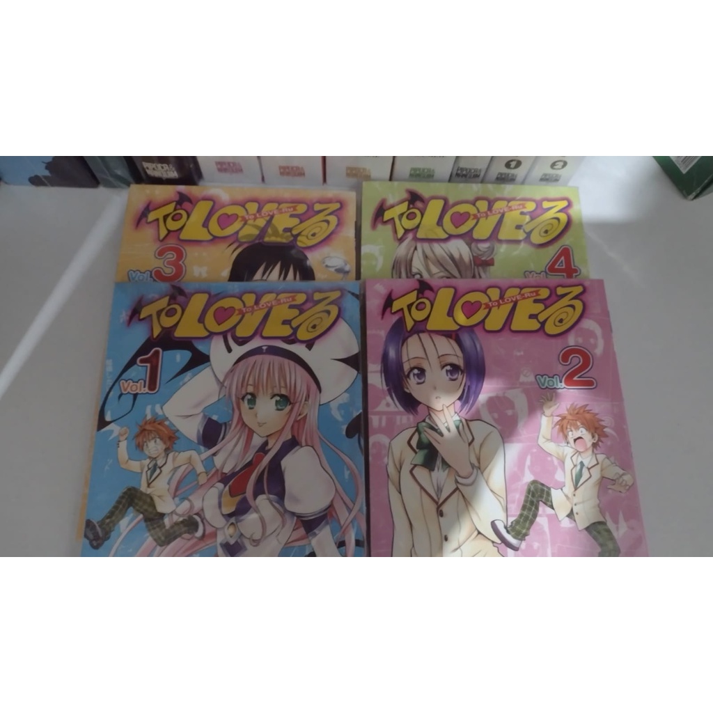 Kit To Love Ru volumes 1 a 4 (Mangá Jbc) | Shopee Brasil