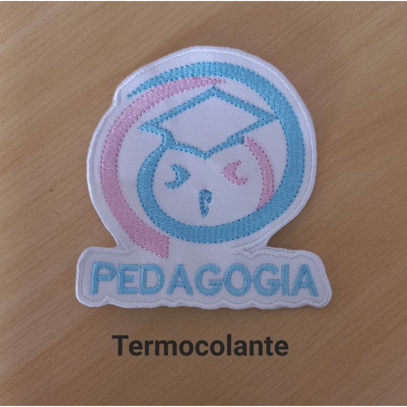 Patch Bordado Pedagogia