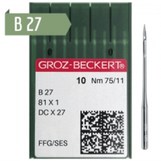 Agulha Para Maquina De Costura Overlock Industrial DCx27 B27 Groz Beckert