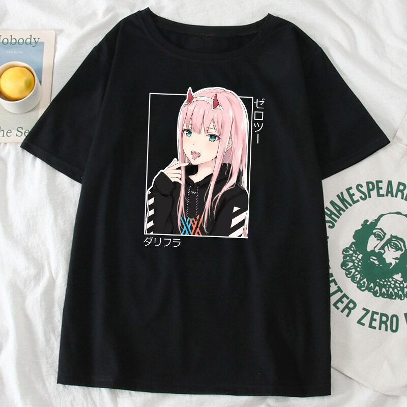 camisa darling in the franxx em Promoção na Shopee Brasil 2023