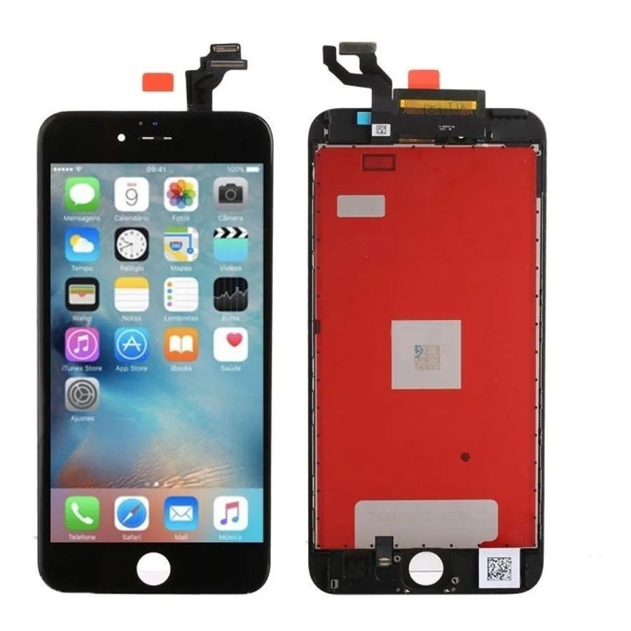 ECRAN POUR IPHONE 6 / 6 PLUS - NOIR OU BLANC LCD VITRE TACTILE SUR CHASSIS - - Pièces et