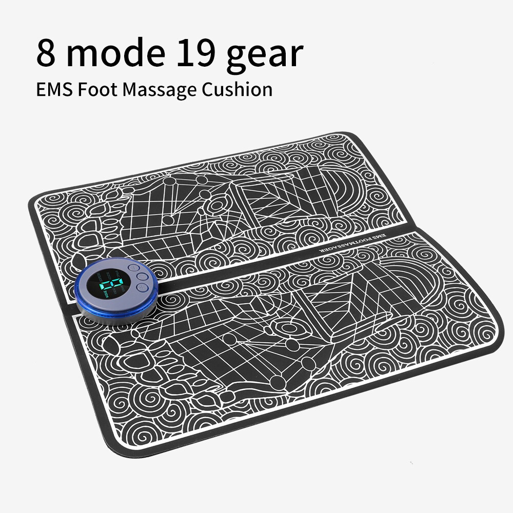 Massageador Muscular Elétrico Com 8 Peças - IDM Distribuições