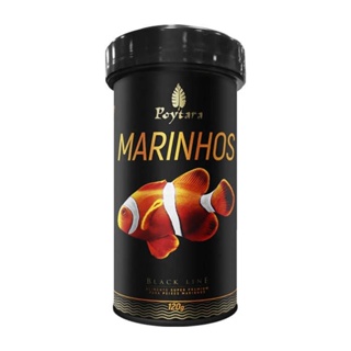 Ração Para Peixes Poytara Marinhos P Black Line - 120g