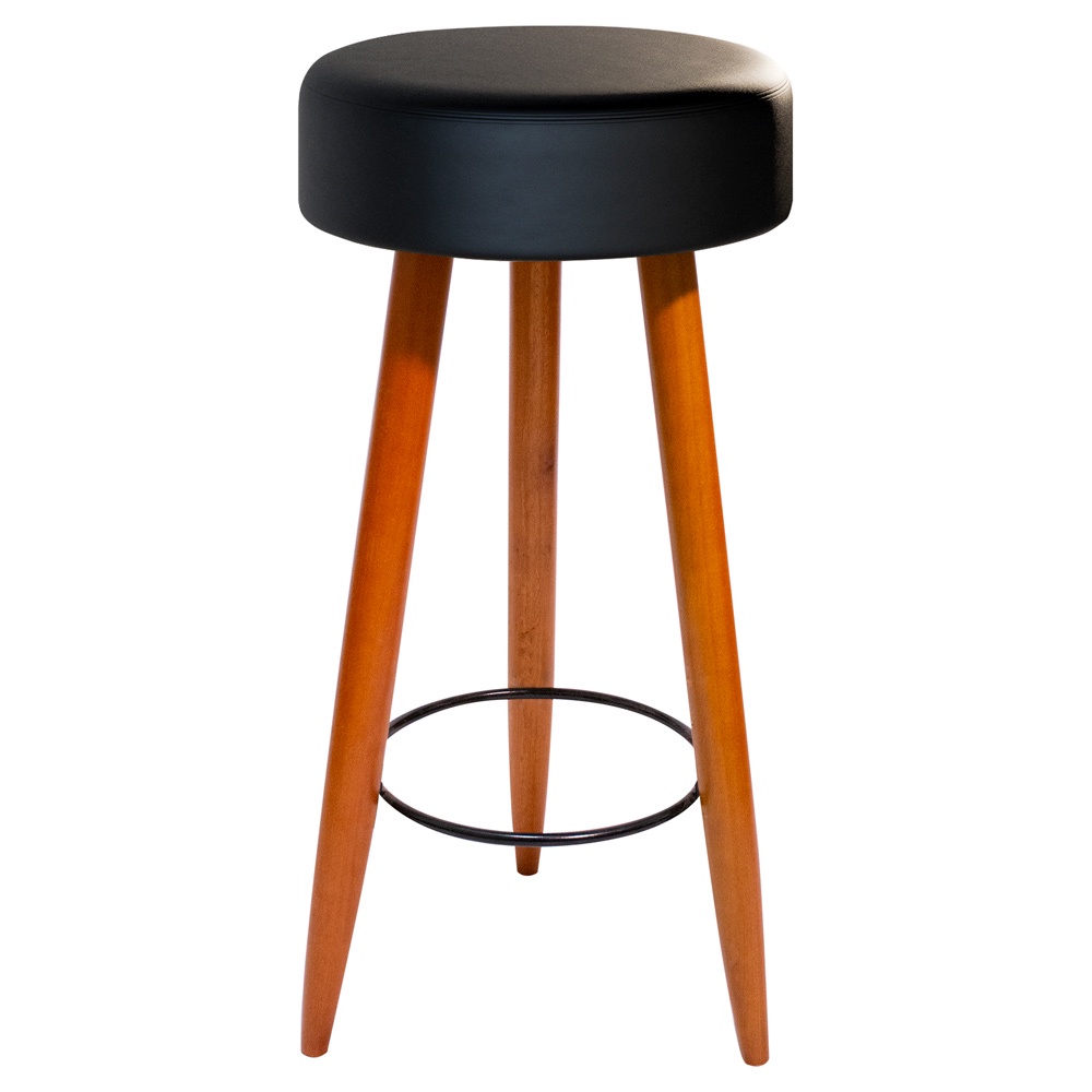Banqueta Alta 70cm Bancada Gourmet Áustria 70cm Estofada Pés Palito Corano
