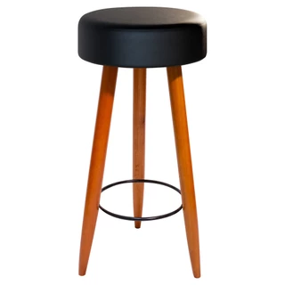 Banqueta Alta 70cm Bancada Gourmet Áustria 70cm Estofada Pés Palito Corano