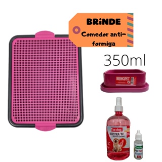 Kit Educador Canino Tapete Higiênico + Pipi Pode Nova Fórmula mais Eficaz no Adestramento do Cãozinho
