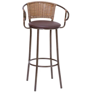 Banqueta Fil Viviane 761 com Encosto