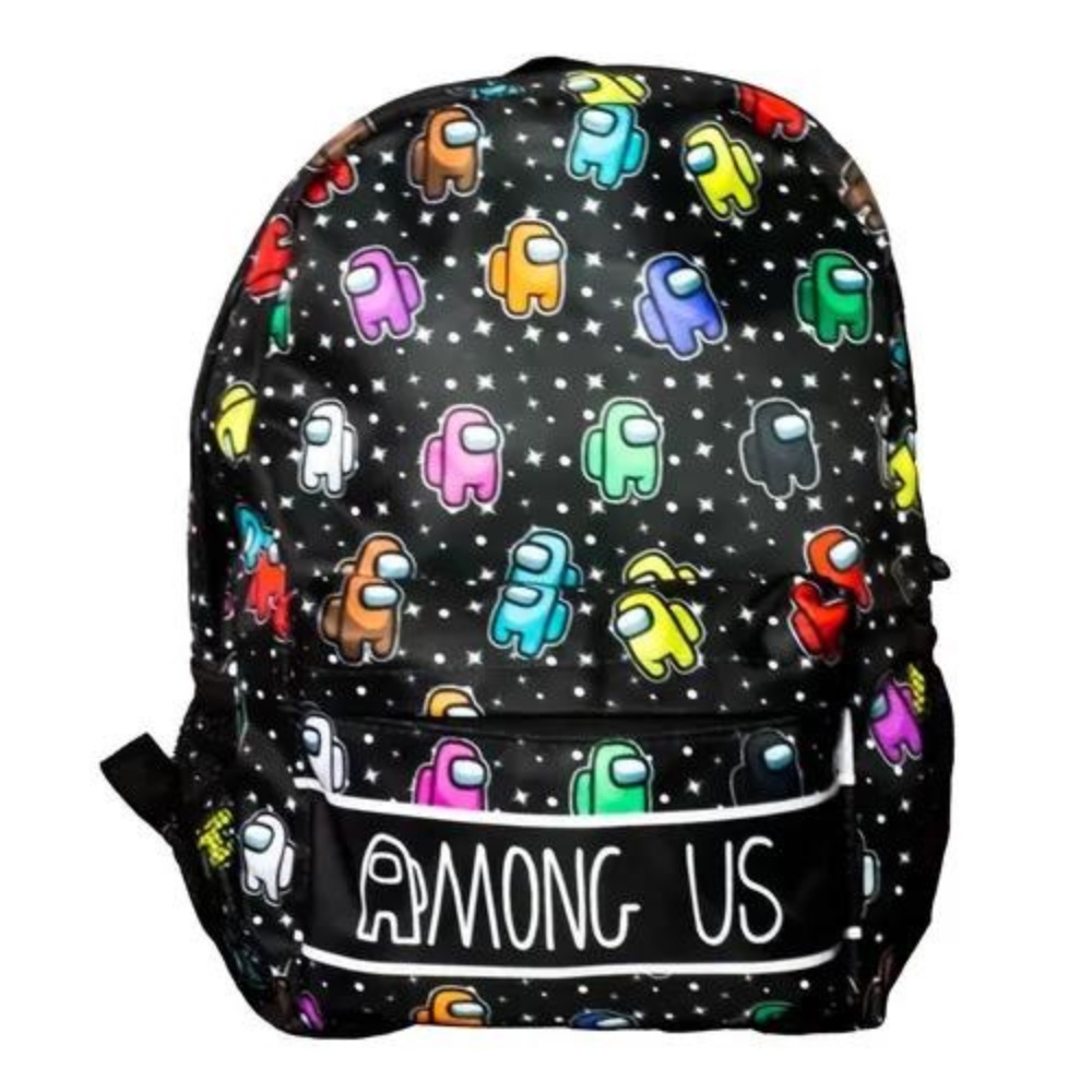Mochila Among Us Bolsa Jogo Virtual Estampa Sublimada