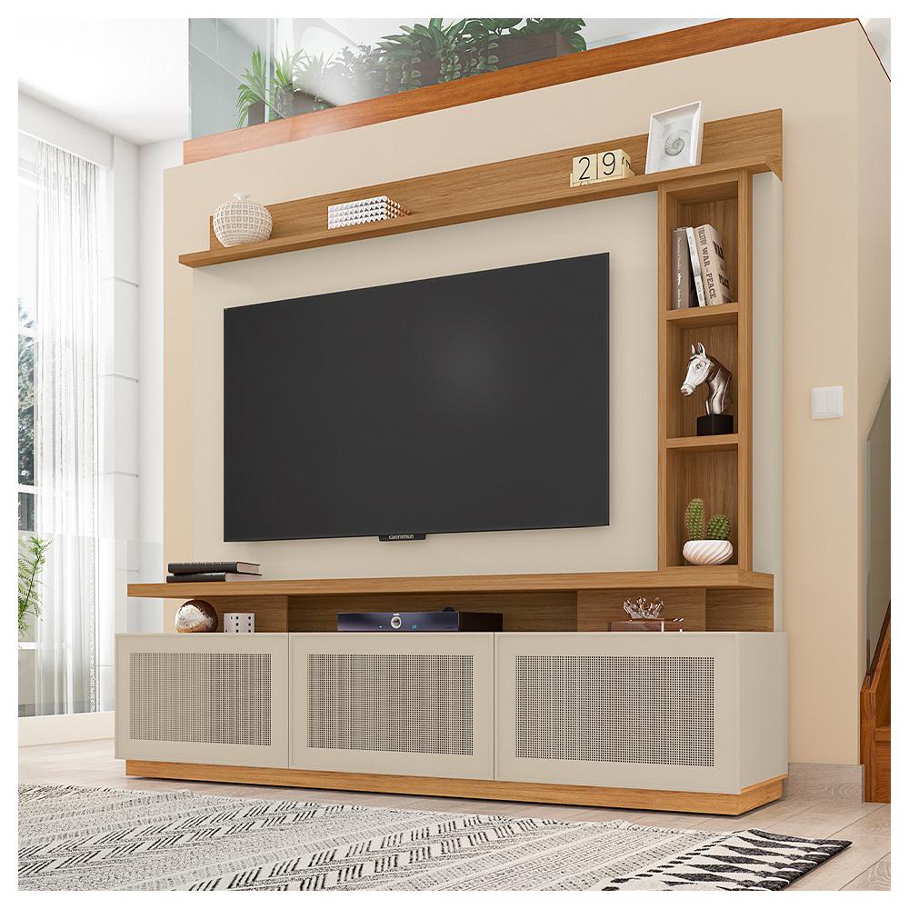 Estante Home Para TV até 65 Polegadas Tellus 200 Cm Caemmun