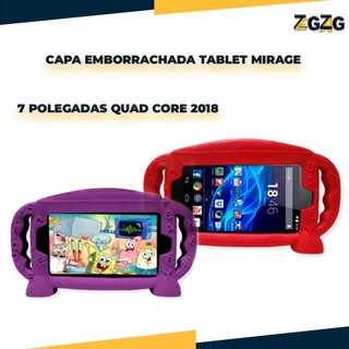 Capa Emborrachada Para Tablet Mirage 7 Polegadas Quad Core 2018