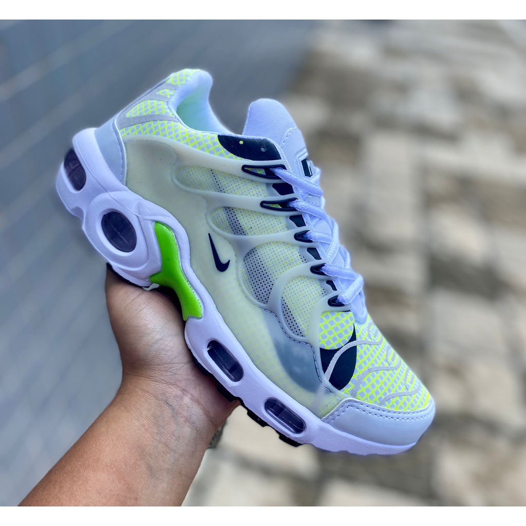 T nis Air Max Terrascape Plus TS Branco e Verde Lan amento 95