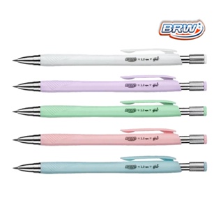Lapiseira Escolar Pastel BRW 2.0mm Com Grip e Apontador