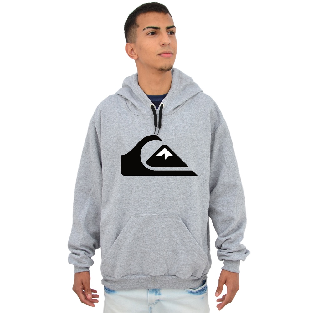 Blusa Moletom Masculino Hoodie Quiksilver blusa de frio streewear