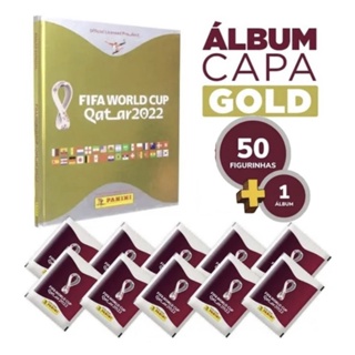 Kit Album Dourado com todas as figurinhas da copa 2022 mais 20 Legendes  Bordô Originais Panini - Álbum de Figurinhas - Magazine Luiza