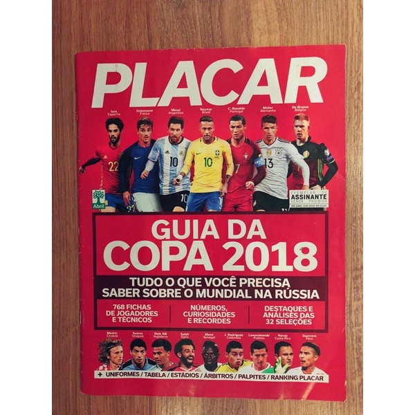 Espanha – Poster 18″x 24″ Calendário-Placar da Copa do Mundo 2018 –  Brazilian Wave